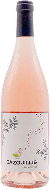 7,95 € Envío gratis | Vino rosado Jeff Carrel Gazouillis Francia Malbec Botella 75 cl