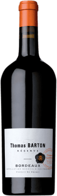 17,95 € Envio grátis | Vinho tinto Barton & Guestier Reserva A.O.C. Bordeaux Bordeaux França Merlot, Cabernet Sauvignon Garrafa 75 cl