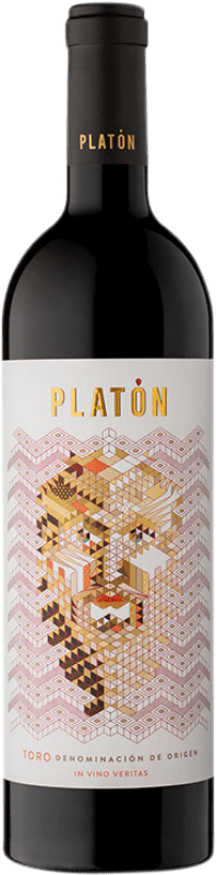 34,95 € Envio grátis | Vinho Tinto Divina Proporción Platón D.O. Toro Castela e Leão Espanha Tinta de Toro 75 cl