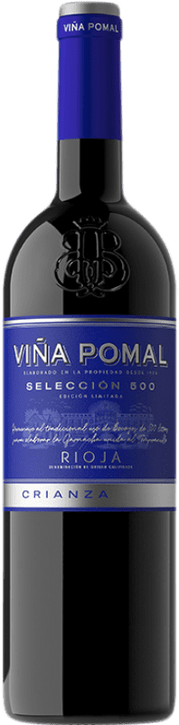 16,95 € Free Shipping | Red Wine Bodegas Bilbaínas Viña Pomal 500 Selection Crianza — Aged D.O.Ca. Rioja The Rioja Spain Tempranillo, Garnacha — Grenache 75 cl