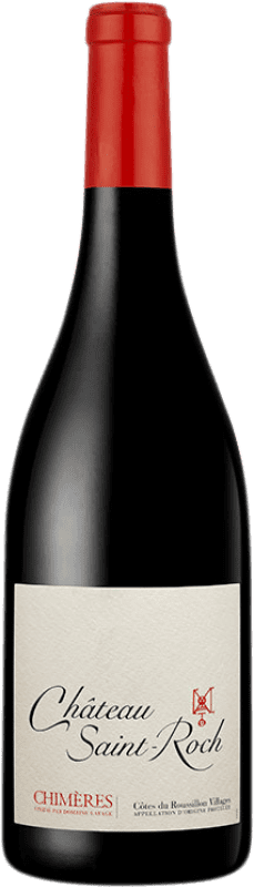 14,95 € Kostenloser Versand | Rotwein Domaine Lafage Saint Roch Chimères Villages A.O.C. Côtes du Roussillon Occitania Frankreich Syrah, Garnacha — Grenache, Cariñena — Carignan Flasche 75 cl