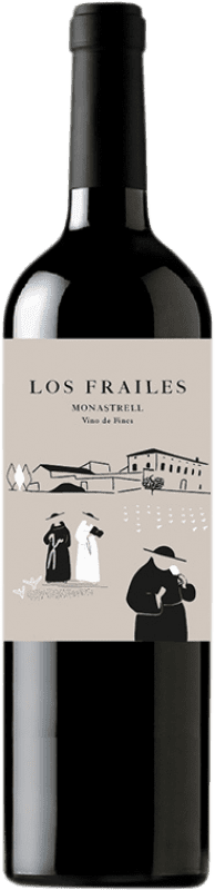 7,95 € Envio grátis | Vinho tinto Casa Los Frailes D.O. Valencia Comunidade Valenciana Espanha Monastrell Garrafa 75 cl