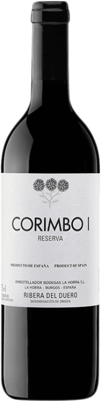 58,95 € 免费送货 | 红酒 La Horra Corimbo I D.O. Ribera del Duero 卡斯蒂利亚莱昂 西班牙 Tempranillo 瓶子 75 cl