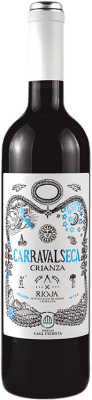 13,95 € Free Shipping | Red wine Casa Primicia Carravalseca Aged D.O.Ca. Rioja Basque Country Spain Tempranillo Bottle 75 cl