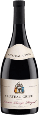 54,95 € Spedizione Gratuita | Vino rosso Château Cristi Cuvée Rouge Royal Valul Lui Traian Romania Merlot, Cabernet Sauvignon, Malbec Bottiglia 75 cl