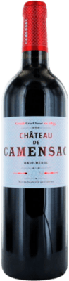 38,95 € Бесплатная доставка | Красное вино Château de Camensac A.O.C. Haut-Médoc Бордо Франция Merlot, Cabernet Sauvignon бутылка 75 cl