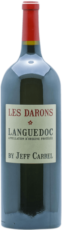 25,95 € Бесплатная доставка | Красное вино Jeff Carrel Les Darons I.G.P. Vin de Pays Languedoc Лангедок Франция Syrah, Grenache, Carignan бутылка Магнум 1,5 L