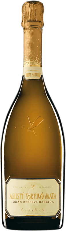 41,95 € Kostenloser Versand | Weißer Sekt Agustí Torelló Mata GR Holzfass D.O. Cava Katalonien Spanien Macabeo Eco — Biologisch Flasche 75 cl