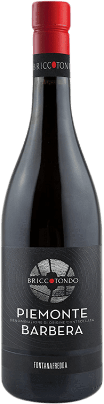 15,95 € Envio grátis | Vinho tinto Fontanafredda Briccotondo D.O.C. Piedmont Piemonte Itália Barbera Garrafa 75 cl