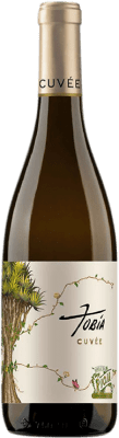 10,95 € Envoi gratuit | Vin blanc Tobía Cuvée D.O.Ca. Rioja La Rioja Espagne Viura, Grenache Blanc, Chardonnay, Tempranillo Blanc, Sauvignon Blanc Bouteille 75 cl
