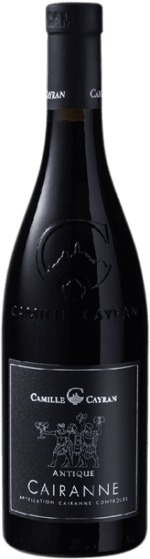16,95 € 免费送货 | 红酒 Cave de Cairanne Camille Cayran L'Antique 普罗旺斯 法国 Syrah, Grenache, Mourvèdre 瓶子 75 cl