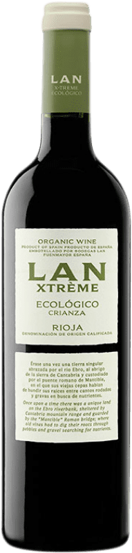 16,95 € Free Shipping | Red wine Lan Xtrème Aged D.O.Ca. Rioja The Rioja Spain Tempranillo Bottle 75 cl