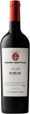 19,95 € 免费送货 | 红酒 Gérard Bertrand Héritage Pic Saint Loup Occitania 法国 Syrah, Grenache, Mourvèdre 瓶子 75 cl