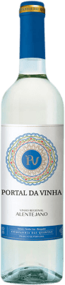 8,95 € Kostenloser Versand | Weißwein Companhia das Quintas Portal da Vinha White I.G. Alentejo Alentejo Portugal Arinto, Antão Vaz Flasche 75 cl