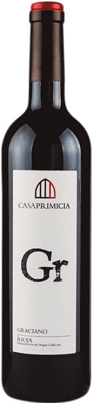 14,95 € Free Shipping | Red wine Casa Primicia GR D.O. Vinos de Madrid Madrid's community Spain Graciano Bottle 75 cl