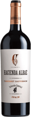 13,95 € Envío gratis | Vino tinto Hacienda Albae Grand I.G.P. Vino de la Tierra de Castilla Castilla la Mancha España Cabernet Sauvignon Botella 75 cl