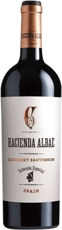 12,95 € Free Shipping | Red wine Hacienda Albae Grand I.G.P. Vino de la Tierra de Castilla Castilla la Mancha Spain Cabernet Sauvignon Bottle 75 cl
