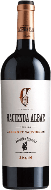 13,95 € Envío gratis | Vino tinto Hacienda Albae Grand I.G.P. Vino de la Tierra de Castilla Castilla la Mancha España Cabernet Sauvignon Botella 75 cl