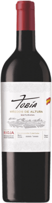 19,95 € Бесплатная доставка | Красное вино Tobía Viñedos de Altura D.O.Ca. Rioja Ла-Риоха Испания Maturana Tinta бутылка 75 cl