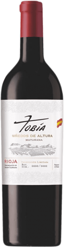 19,95 € Бесплатная доставка | Красное вино Tobía Viñedos de Altura D.O.Ca. Rioja Ла-Риоха Испания Maturana Tinta бутылка 75 cl
