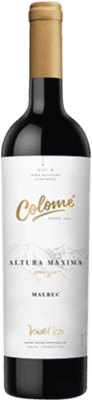 108,95 € Free Shipping | Red wine Amalaya Colomé Altura Máxima Salta Aged Argentina Malbec Bottle 75 cl