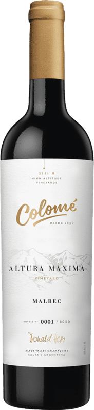 183,95 € 送料無料 | 赤ワイン Amalaya Colomé Altura Máxima Salta Crianza — クリアンサ アルゼンチン Malbec — マルベック 75 cl