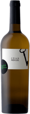 24,95 € Spedizione Gratuita | Vino Bianco César Príncipe Crianza — Invecchiato in Botte D.O. Cigales Castilla y León Spagna Verdejo, Sauvignon Bottiglia 75 cl