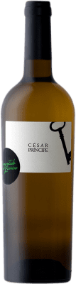 24,95 € Free Shipping | White wine César Príncipe Blanco Aged D.O. Cigales Castilla y León Spain Verdejo, Sauvignon White Bottle 75 cl