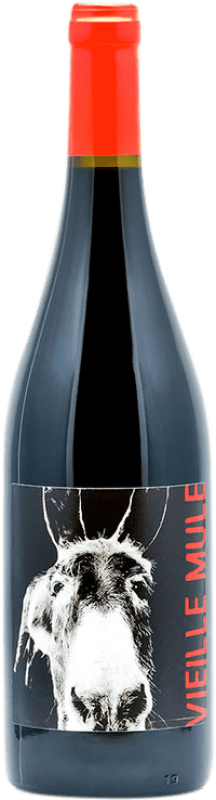 13,95 € Spedizione Gratuita | Vino Rosso Jeff Carrel Vieille Mule I.G.P. Vin de Pays Côtes Catalanes Linguadoca-Rossiglione Francia Garnacha — Grenache 75 cl