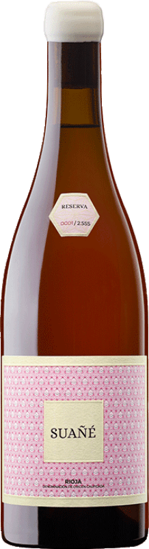 36,95 € Envio grátis | Vinho rosé Alonso & Pedrajo Suañé Rosado Reserva D.O.Ca. Rioja La Rioja Espanha Grenache, Viura, Sauvignon Branca Garrafa 75 cl