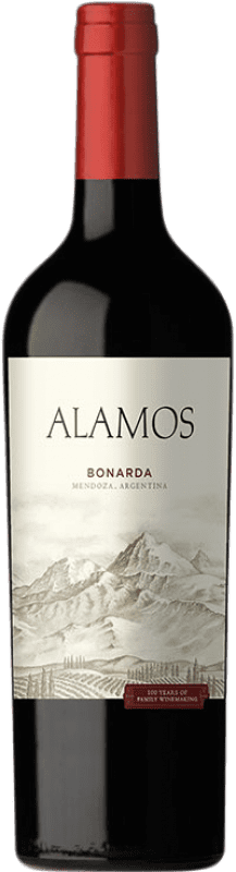 12,95 € 免费送货 | 红酒 Catena Zapata Alamos I.G. Mendoza 门多萨 阿根廷 Bonarda 瓶子 75 cl