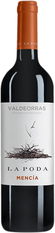 8,95 € Kostenloser Versand | Rotwein Caserío de Dueñas La Poda D.O. Valdeorras Galizien Spanien Mencía Flasche 75 cl