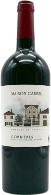 33,95 € Free Shipping | Red wine Jeff Carrel A.O.C. Corbières Languedoc-Roussillon France Syrah, Grenache, Carignan, Cinsault Magnum Bottle 1,5 L