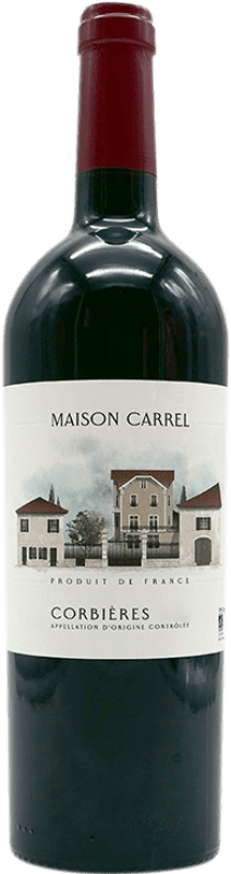 33,95 € Free Shipping | Red wine Jeff Carrel A.O.C. Corbières Languedoc-Roussillon France Syrah, Grenache, Carignan, Cinsault Magnum Bottle 1,5 L