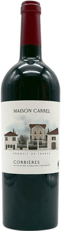 33,95 € Envoi gratuit | Vin rouge Jeff Carrel A.O.C. Corbières Languedoc-Roussillon France Syrah, Grenache, Carignan, Cinsault Biologique Bouteille Magnum 1,5 L