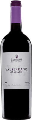 28,95 € 免费送货 | 红酒 La Marquesa Valserrano 预订 D.O.Ca. Rioja 拉里奥哈 西班牙 Graciano 瓶子 75 cl