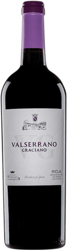 23,95 € Free Shipping | Red Wine La Marquesa Valserrano Reserve — Aged D.O.Ca. Rioja The Rioja Spain Graciano Bottle 75 cl