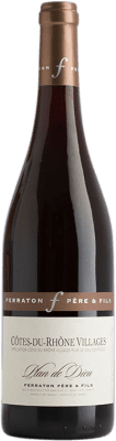 16,95 € 免费送货 | 红酒 Ferraton Père Plan de Dieu A.O.C. Côtes du Rhône Villages 罗纳 法国 Syrah, Grenache 瓶子 75 cl