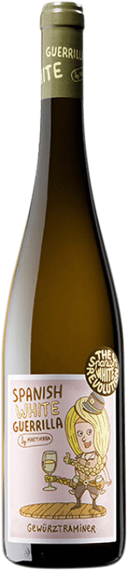 6,95 € Spedizione Gratuita | Vino bianco Democratic Spanish White Guerrilla Spagna Gewürztraminer Bottiglia 75 cl