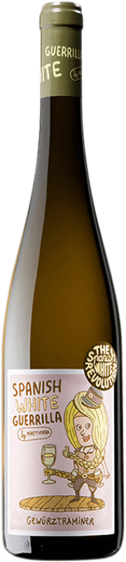 8,95 € Kostenloser Versand | Weißwein Democratic Spanish White Guerrilla Spanien Gewürztraminer Flasche 75 cl