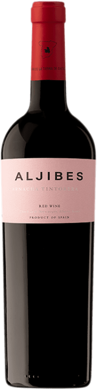 12,95 € Бесплатная доставка | Красное вино Los Aljibes I.G.P. Vino de la Tierra de Castilla Кастилья-Ла-Манча Испания Grenache Tintorera бутылка 75 cl