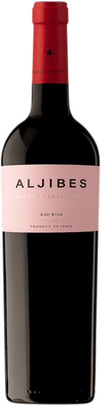 12,95 € Free Shipping | Red Wine Los Aljibes I.G.P. Vino de la Tierra de Castilla Castilla la Mancha Spain Garnacha — Grenache Bottle 75 cl