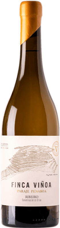 34,95 € Envoi gratuit | Vin blanc Pazo Casanova Finca Viñoa Paraje Penaboa D.O. Ribeiro Galice Espagne Godello, Loureiro, Treixadura, Albariño Bouteille 75 cl