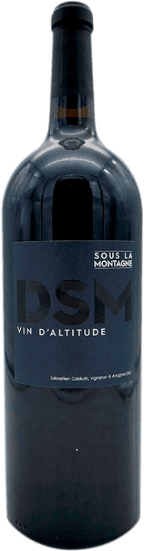 42,95 € Envío gratis | Vino tinto Jeff Carrel DSM Vin d'Altitude A.O.C. Côtes du Roussillon Villages Occitania Francia Syrah, Garnacha, Cariñena, Lledoner Roig Botella Magnum 1,5 L