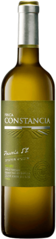 10,95 € Бесплатная доставка | Белое вино Finca Constancia Parcela 52 Barrica старения I.G.P. Vino de la Tierra de Castilla Кастилья-Ла-Манча Испания Verdejo бутылка 75 cl