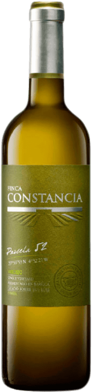 10,95 € 免费送货 | 白葡萄酒 Finca Constancia Parcela 52 橡木桶 I.G.P. Vino de la Tierra de Castilla 卡斯蒂利亚 - 拉曼恰 西班牙 Verdejo — 维德霍 瓶装 75 cl