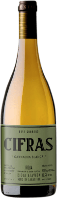 22,95 € 免费送货 | 白酒 Exeo Cifras Blanco D.O.Ca. Rioja 巴斯克地区 西班牙 Grenache White 瓶子 75 cl