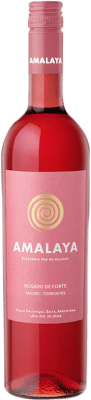 9,95 € Envio grátis | Vinho rosé Amalaya Rosado de Corte Salta Argentina Malbec, Torrontés Garrafa 75 cl