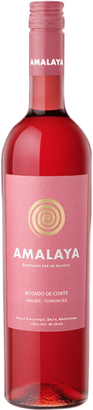 9,95 € Envío gratis | Vino rosado Amalaya Rosado de Corte Salta Argentina Malbec, Torrontés Botella 75 cl