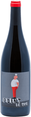 15,95 € Envío gratis | Vino tinto Jeff Carrel Point de Vue Francia Syrah, Garnacha, Cariñena Ecológico Botella 75 cl
